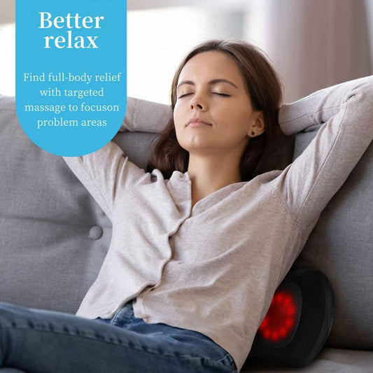 SmartVoro™ 3D Shiatsu Back & Neck Massager with Heat