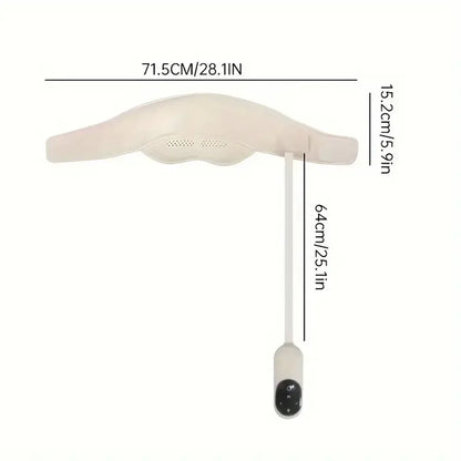 5 zone balloon massage head device