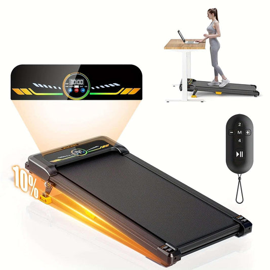 Best under desk treadmill 2026 SmartVoro WalkPro quiet foldable walking pad with remote control and 4 MPH speed for office fitness