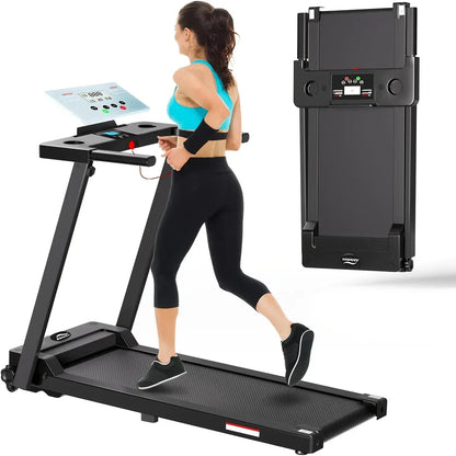 Best foldable incline treadmill 2026 SmartVoro InclineVision Pro with 6° incline and tablet holder for home cardio