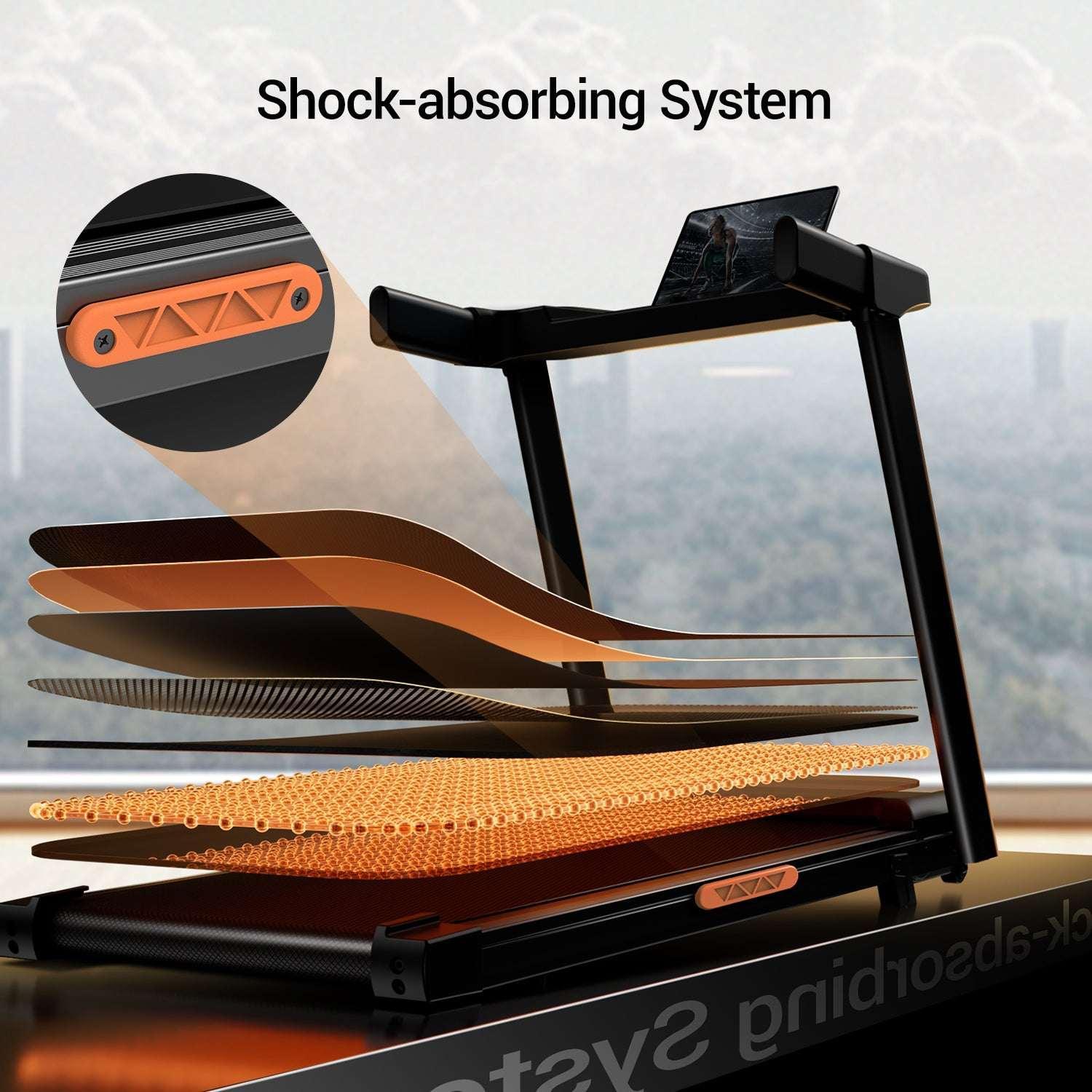 Multi-task under desk treadmill SmartVoro DeskFit 2026 – quiet walking pad with app tracking and joint protection
