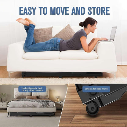 Quiet foldable treadmill SmartVoro InclineVision Pro 2026 – 6° incline with tablet holder and LED console