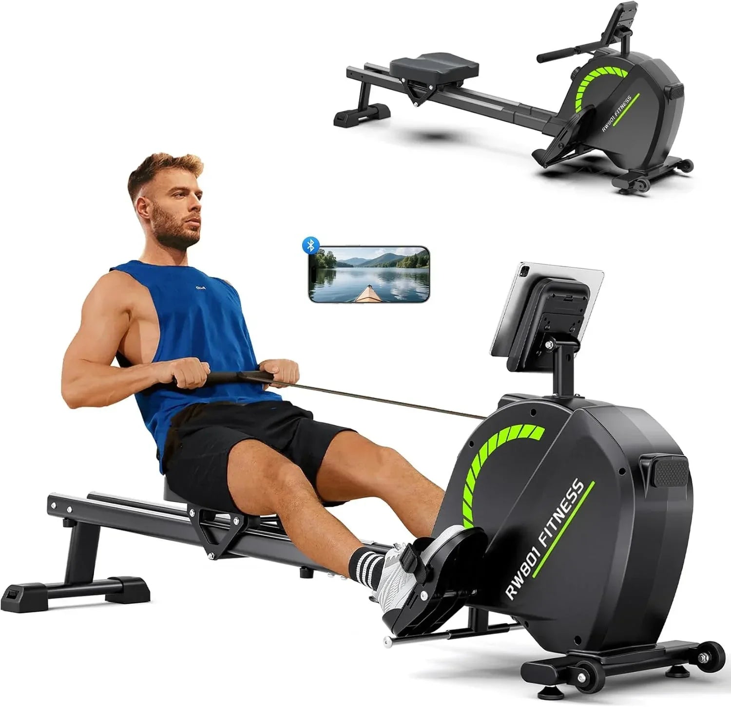 SmartVoro Foldable Magnetic Rowing Machine for Sale 2026 – Best Home Gym Rower with LCD Screen