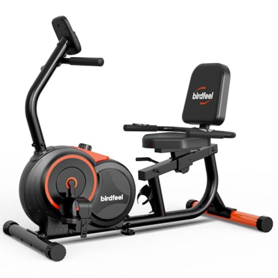 SmartVoro ReclineX Comfort recumbent bike quick 30-minute installation convenient move casters for easy home mobility