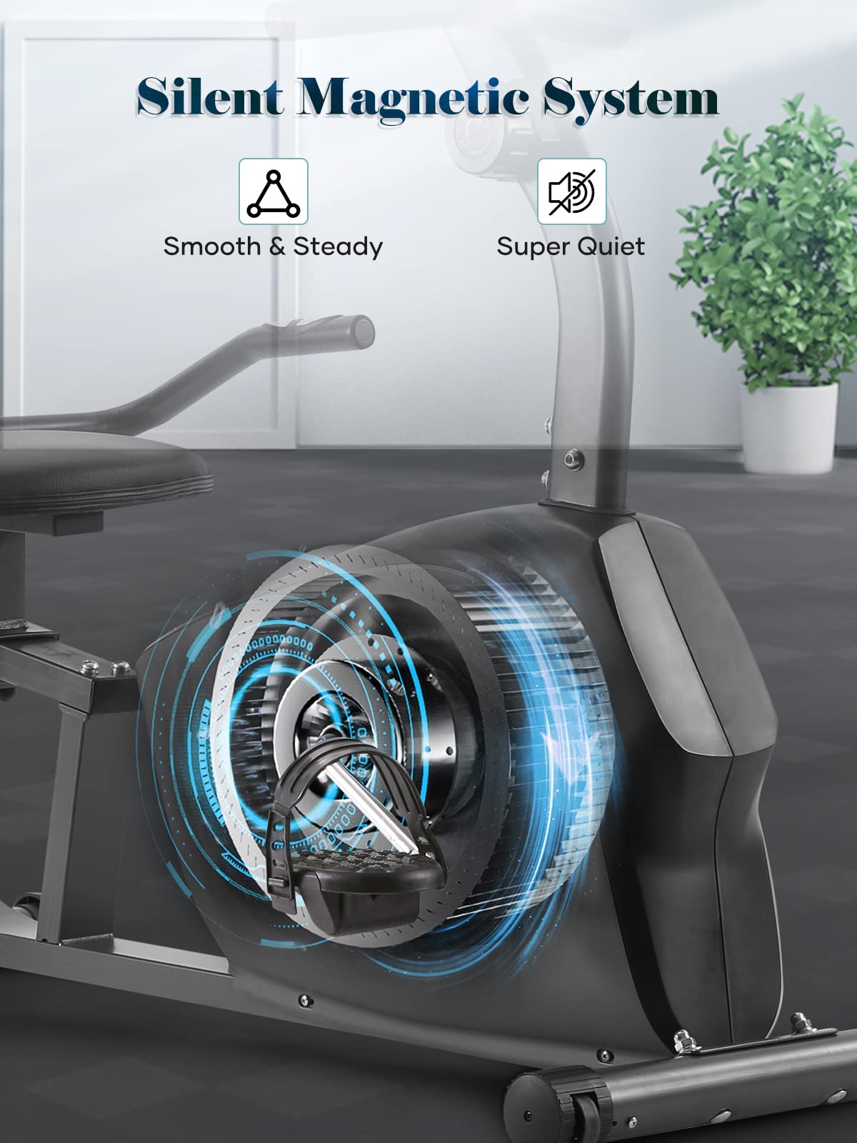 SmartVoro ReclineX Vital recumbent exercise bike benefits relief joint pain back pain cardiovascular enhancement flexibility metabolism senior
