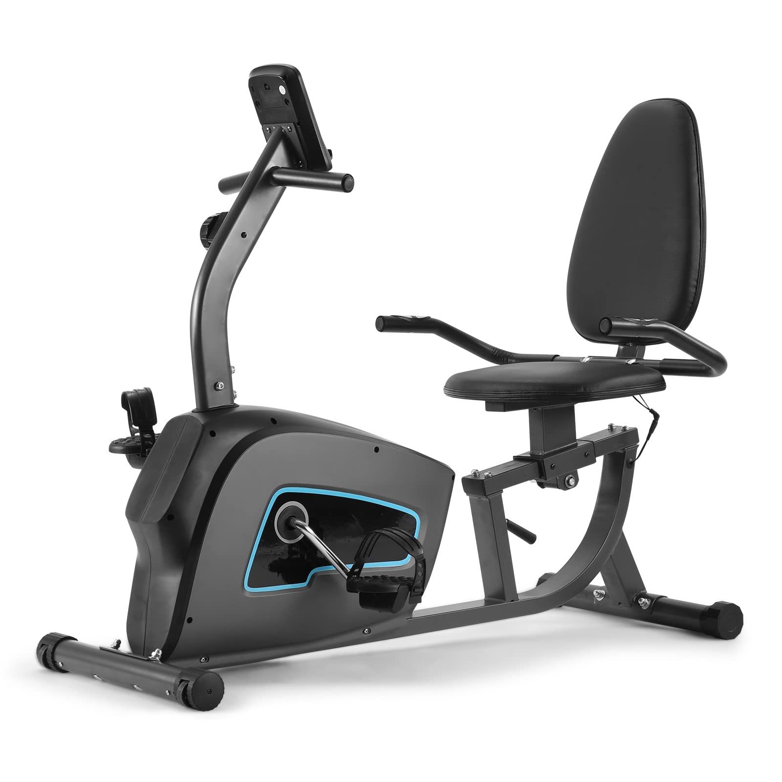 SmartVoro ReclineX Vital recumbent exercise bike silent magnetic system smooth steady super quiet operation for home seniors