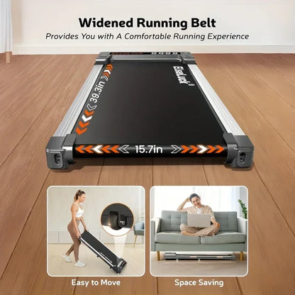 : SmartVoro RunElite X3 best running walking pad 2026 with 12 MPH speed and cushioned deck