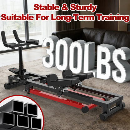 SmartVoro™ glute stair stepper machine for home – best mini stair stepper with kneeling rail for glutes weight loss and lower body toning