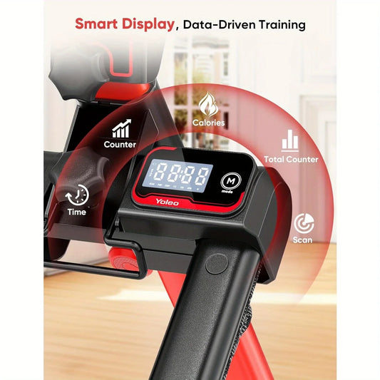 SmartVoro stair stepper in upright position – best at home stair stepper for cardio workout and daily calorie burn