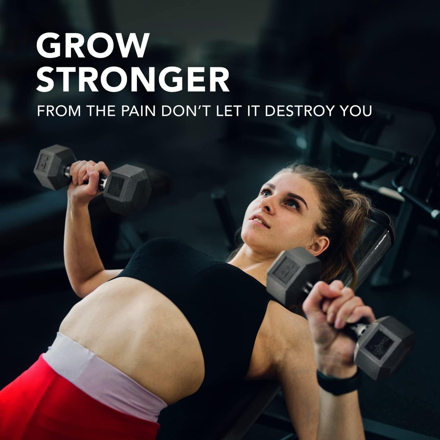 Two SmartVoro 30 lb hex dumbbells angled product photo — serious strength dumbbell