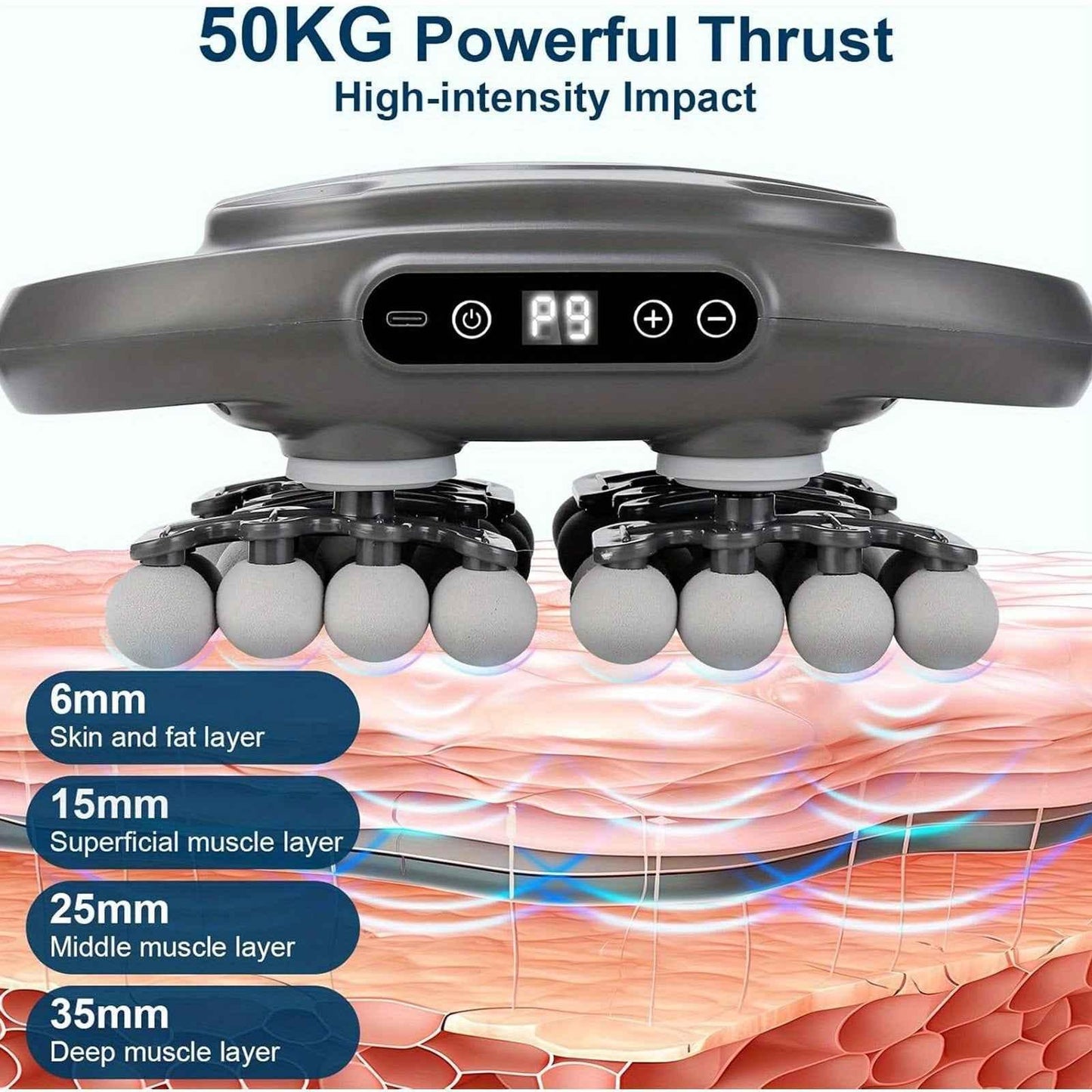 SmartVoro ThermaPulse X42™ Deep Back Massager