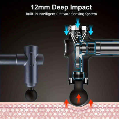 SmartVoro ImpactPro X12™ Deep Tissue Massage Gun