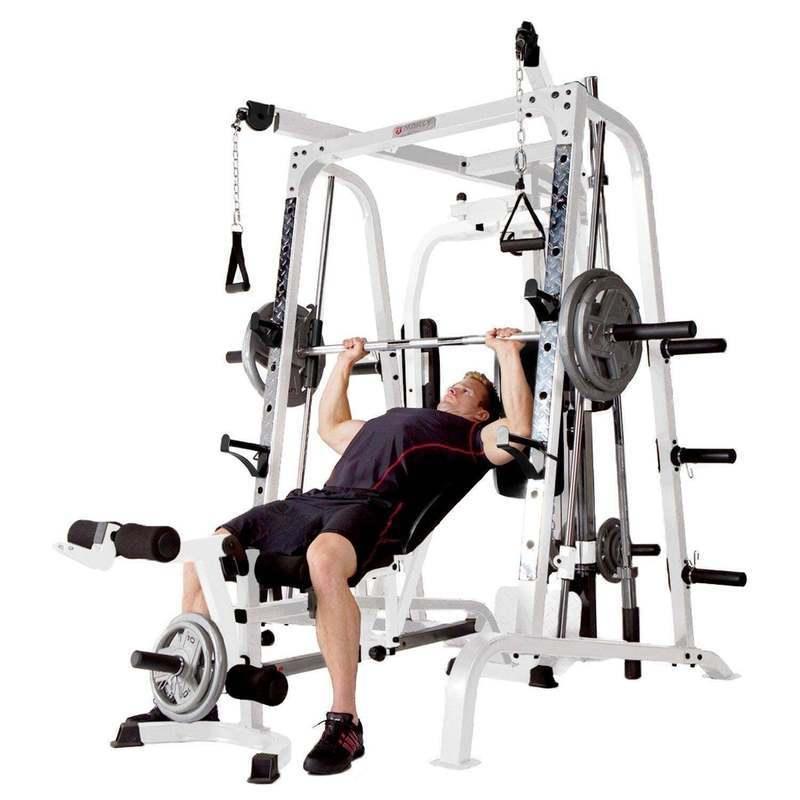 Foldable Power Rack by SmartVoro – Space-Saving Half Power Rack for Apartment & Garage Gym