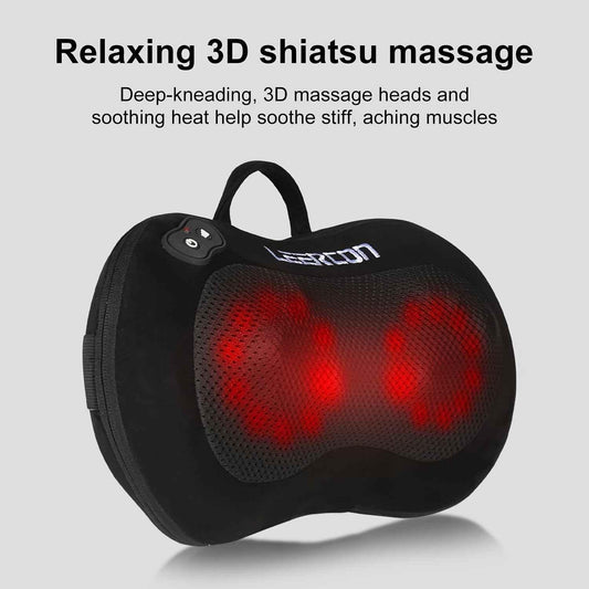 SmartVoro™ 3D Shiatsu Back & Neck Massager with Heat