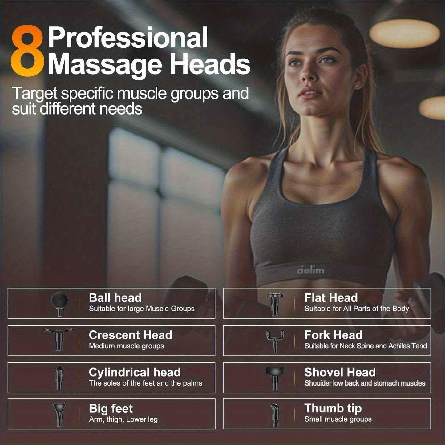 SmartVoro ImpactPro X12™ Deep Tissue Massage Gun