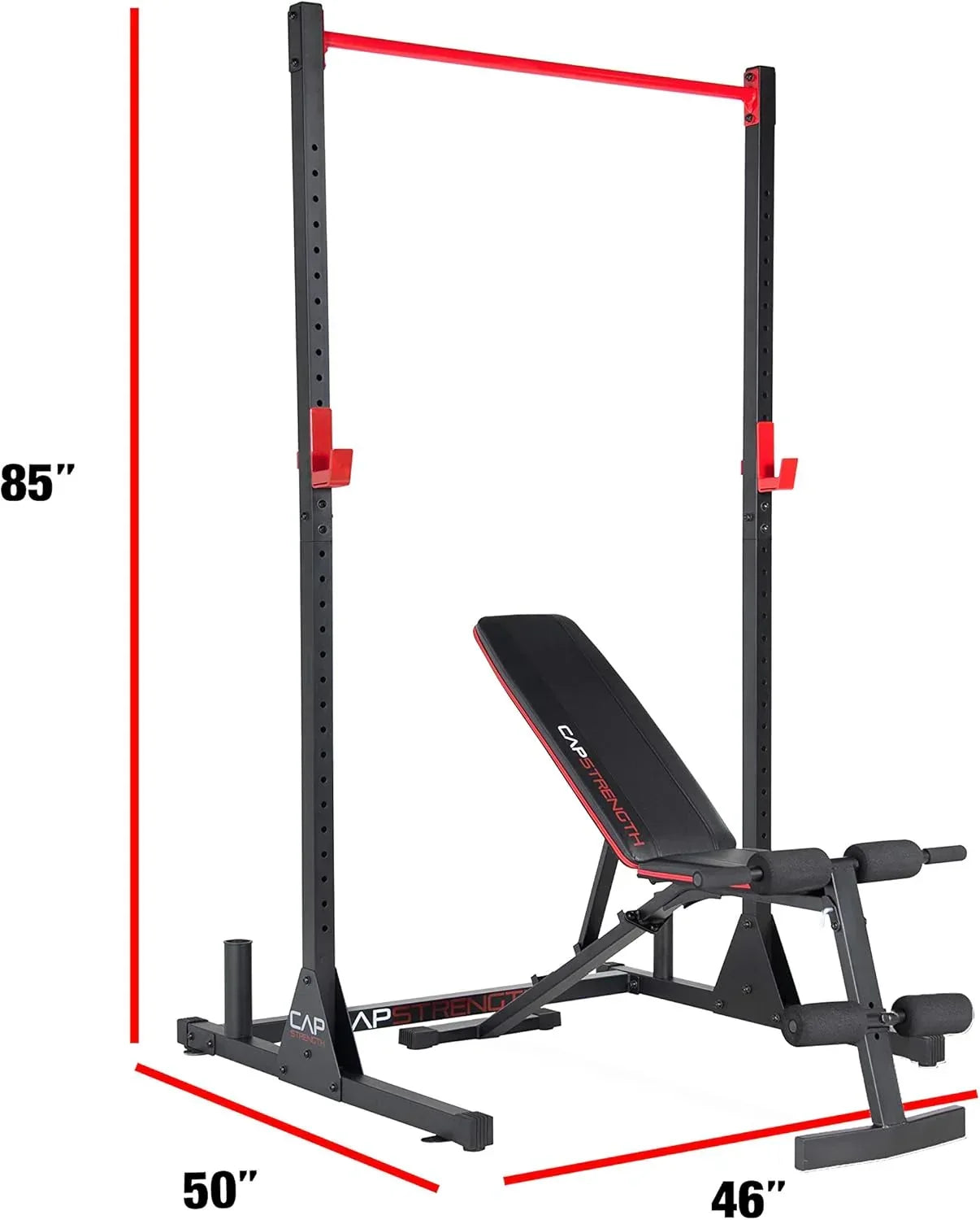 heavy duty power rack with pulley system and attachments for full body workouts