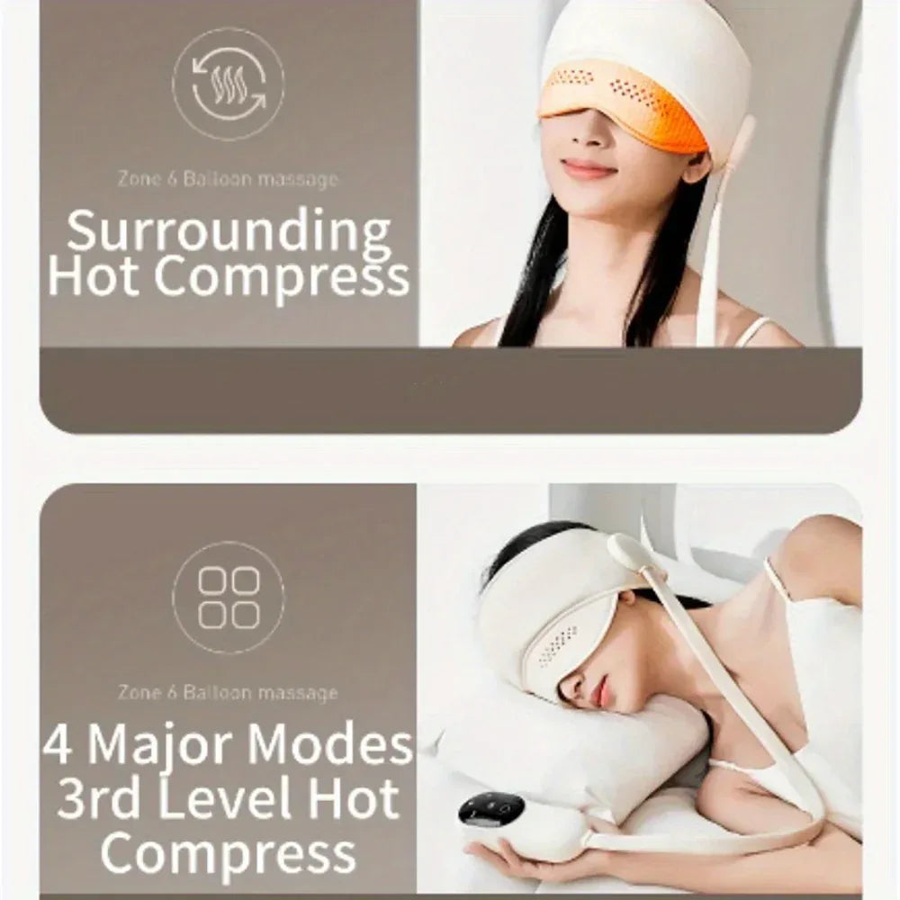 electric head massager for stress relief