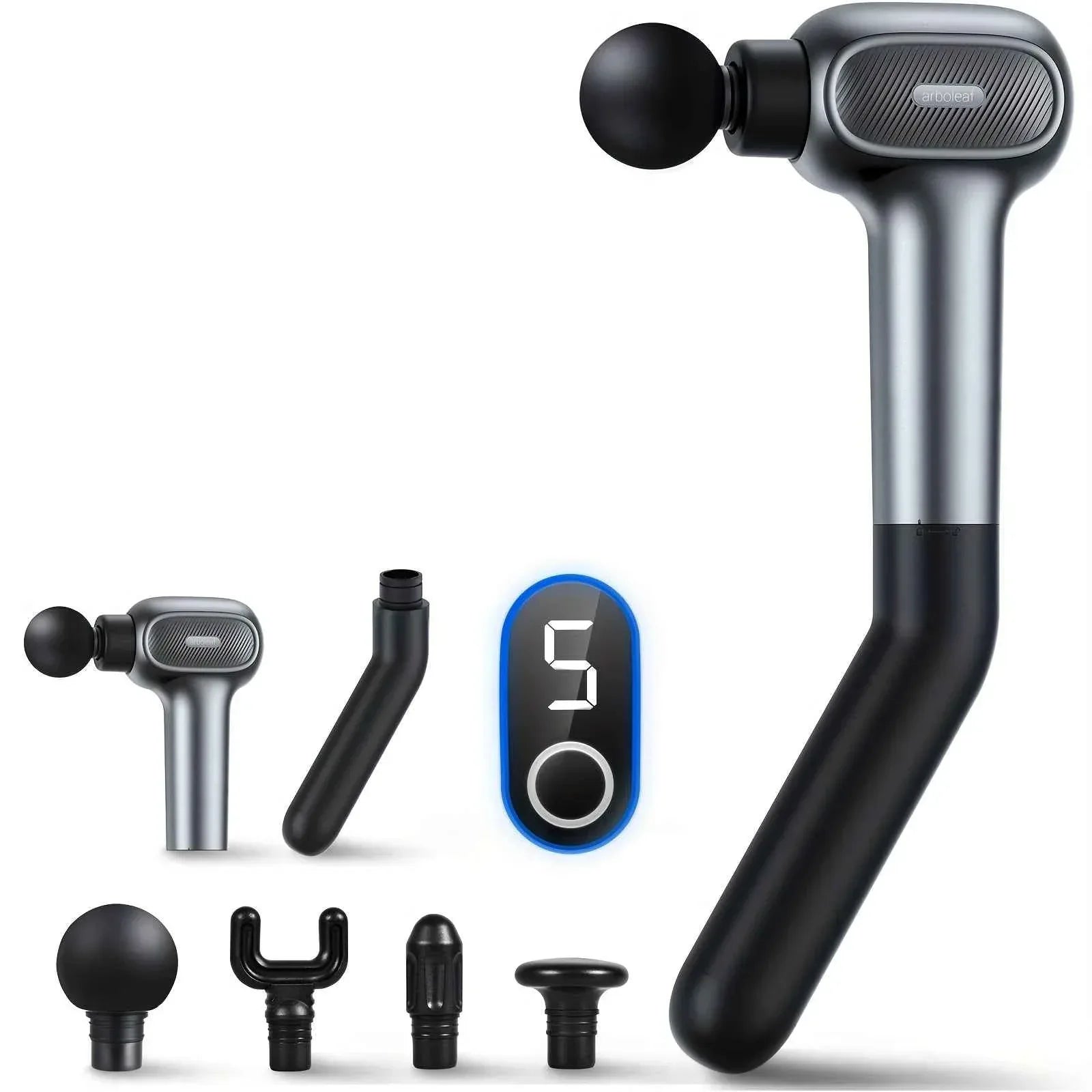 SmartVoro FlexReach Pro™ Extension Handle Massage Gun