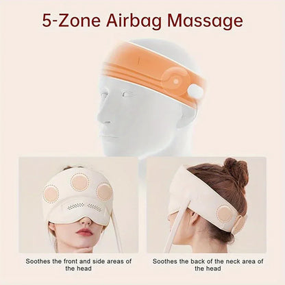 smartvoro head and eye massager for migraine relief