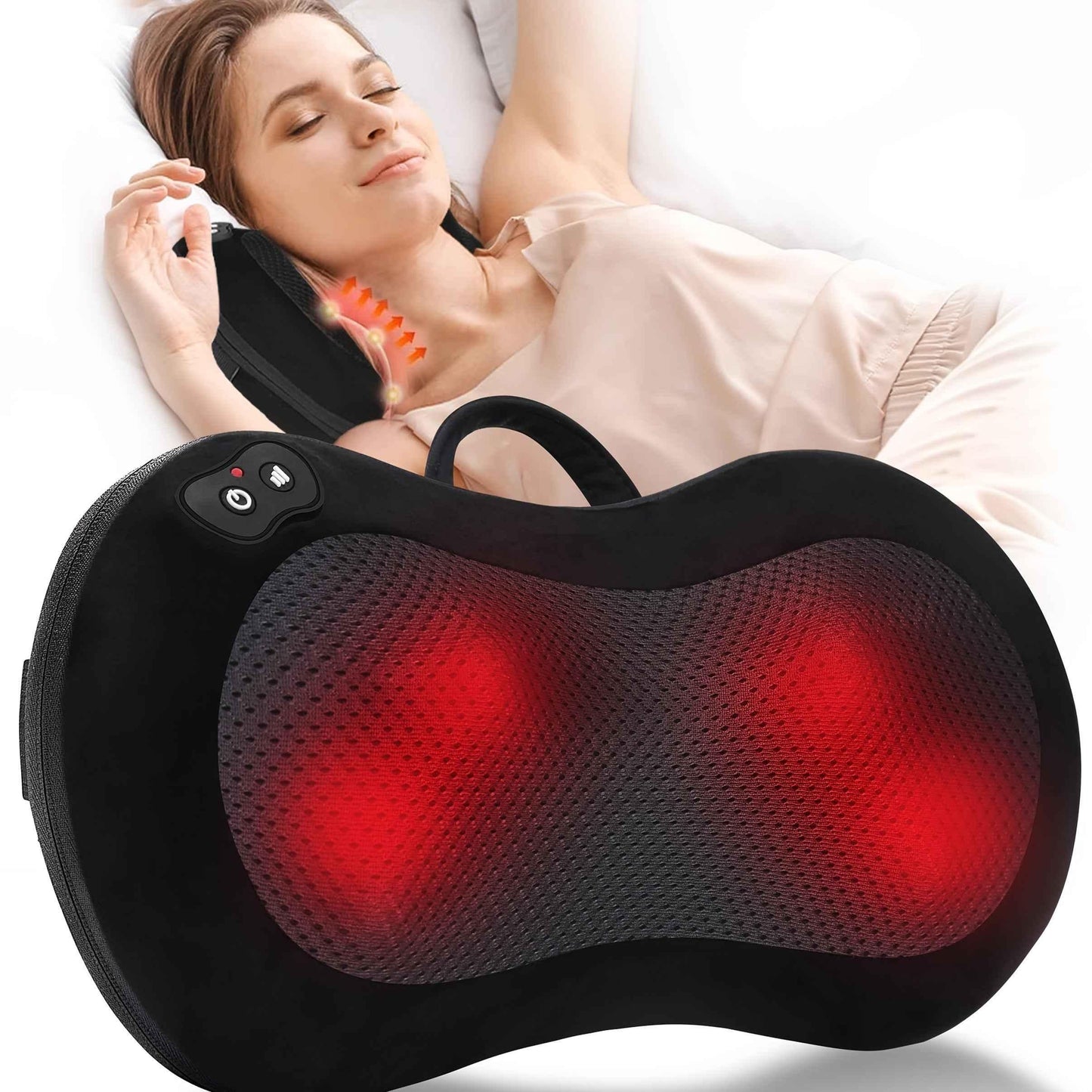SmartVoro™ 3D Shiatsu Back & Neck Massager with Heat