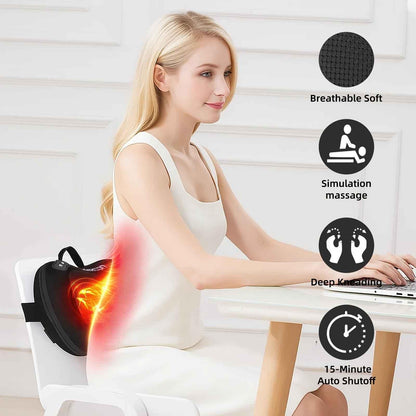 SmartVoro™ 3D Shiatsu Back & Neck Massager with Heat