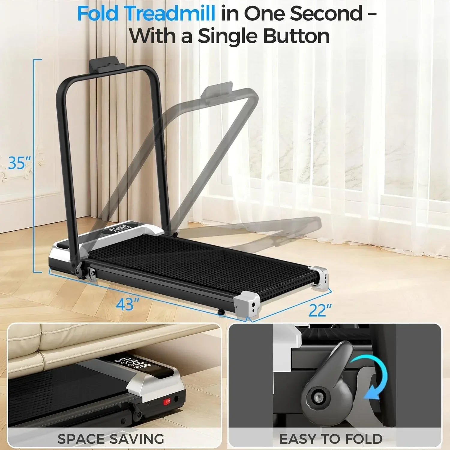office treadmill with tablet holder
