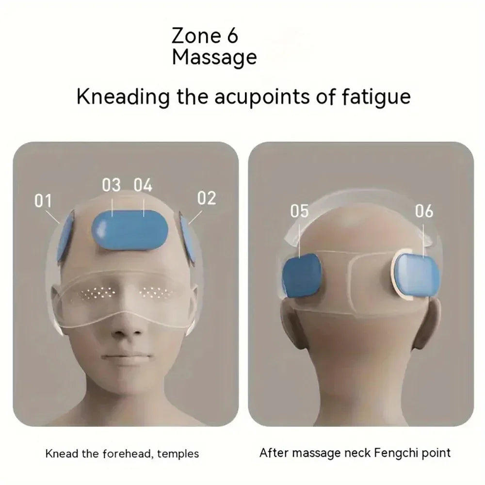 smartvoro head and eye massager for migraine relief