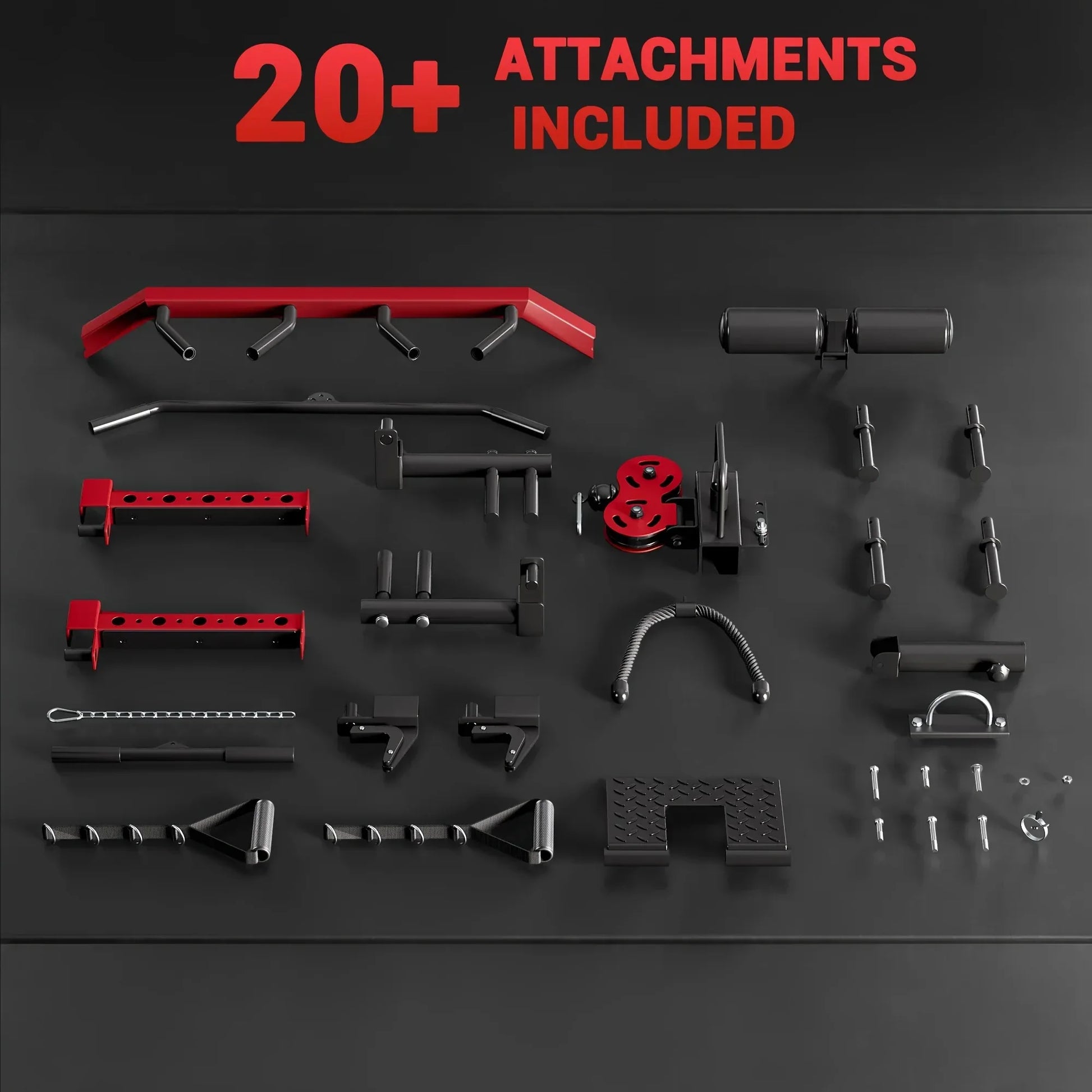 smartvoro strength training home gym machine with cable pulley system
