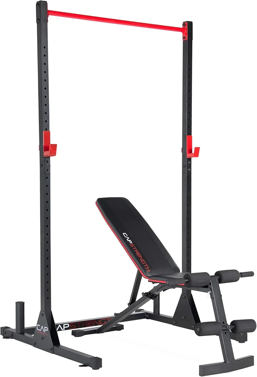 heavy duty power rack with pulley system and attachments for full body workouts